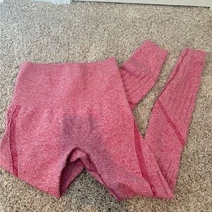 Pink workout pants